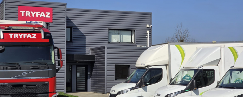Flotte Tryfaz véhicules de transport marchandise